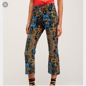 Free people velvety flair crop